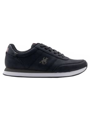 More about US GRAND POLO Ανδρικό μαύρο παπούτσι sneakers GPM323212-2051 Black Mattone