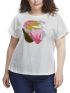 FRANSA Women's white T-Shirt 20612863-201237