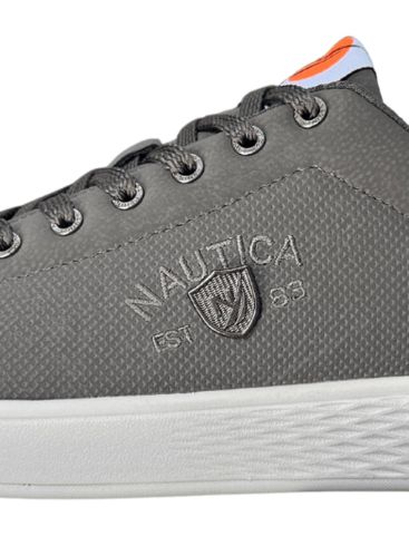 NAUTICA Men's gray fabric sneakers NTM324039 01