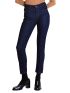 SARAH LAWRENCE Γυναικείο μπλέ κοτλέ high waist skinny παντελόνι 2-450030 navy