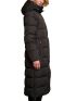 RINO PELLE Ολλανδικό μαύρο γυναικείο μαύρο μακρύ μπουφάν παλτό Hanna 7002310 Black