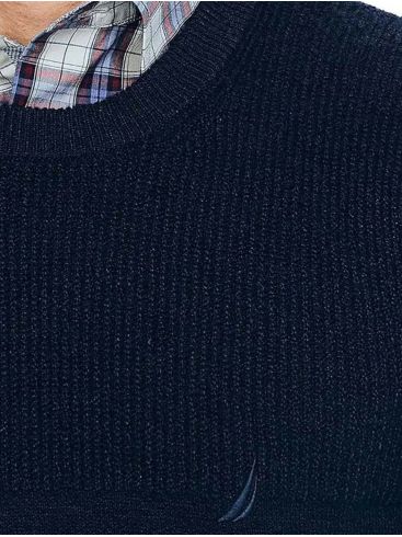 NAUTICA Men's blue knit top S37102-4VN