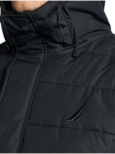 NAUTICA Men's Black Warm Jacket N1G00479 011 black