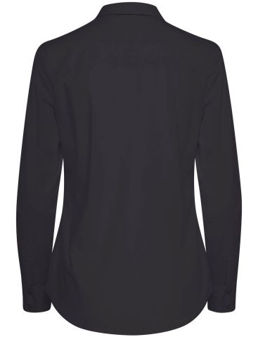 FRANSA Γυναικείο μαύρο μακρυμάνικο πουκάμισο 20600181-60096