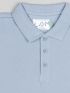 LOSAN Ανδρική σιέλ πικέ πόλο μπλούζα. LMNAP0101_24007