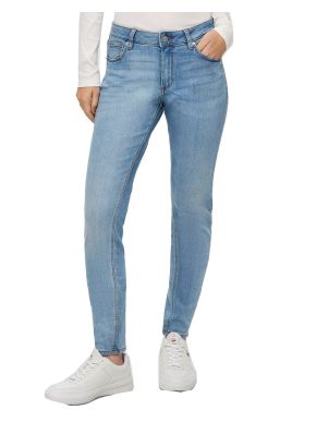 S.OLIVER Women's light blue elastic stonewashed jeans 2149598-53Z2