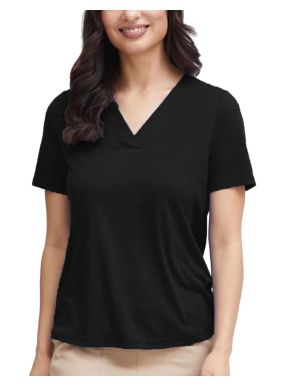 More about FRANSA Γυναικείο μαύρο tshirt μπλουζάκι 20614086-200113