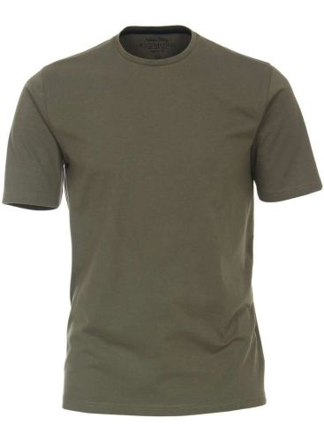 REDMOND Ανδρικό λαδί κοντομάνικο T-Shirt
