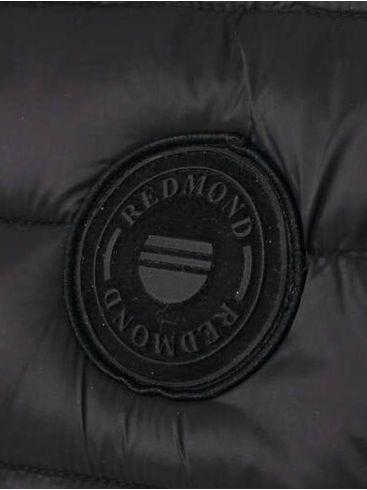 REDMOND Men's Black Sleeveless Jacket