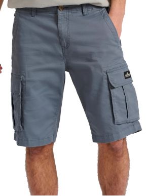 More about FUNKY BUDDHA Men's blue cargo shorts FBM009-002-03 STORMY BLUE