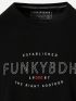 FUNKY BUDDHA Men's black T-Shirt FBM009-094-04 BLACK