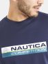 NAUTICA Competition Ανδρικό μπλέ κοντομάνικο T-Shirt μπλουζάκι Vance N7M01372 Dark navy