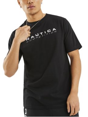More about NAUTICA Competition Men's Black Short Sleeve T-Shirt HOLDEN N7M01359 Black