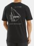 NAUTICA Competition Ανδρικό μαύρο κοντομάνικο T-Shirt μπλουζάκι HOLDEN N7M01359 Black