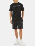 NAUTICA Competition Men's Black Short Sleeve T-Shirt HOLDEN N7M01359 Black
