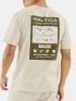 NAUTICA Competition Ανδρικό κοντομάνικο T-Shirt μπλουζάκι BLAKE N7M01378 LATTE 207