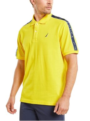 More about NAUTICA Men's Yellow Short Sleeve Pique Polo Shirt N1M01639 Yellow 606