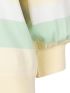 ESQUALO Women's multicolored blouse SP24 07024 pistachios