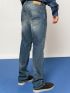 EDWARD Ανδρικό μπλέ παντελόνι τζίν Martin-61 JeansMP-D-JNS-S24-027