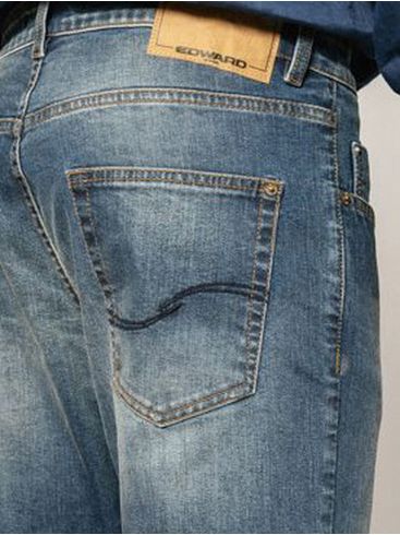 EDWARD Ανδρικό μπλέ παντελόνι τζίν Martin-61 Jeans MP-D-JNS-S24-027