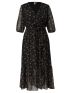 S.OLIVER Μαύρο κοντομάνικο φόρεμα 2143506-99A1 black