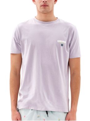EMERSON Ανδρικό λιλά μπλουζάκι T-Shirt 231.EM33.122 LILAC..