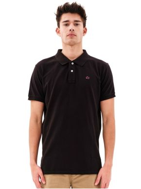 More about EMERSON Men's Short Sleeve Pique Polo Shirt 231.EM35.69GD  Off Black ..