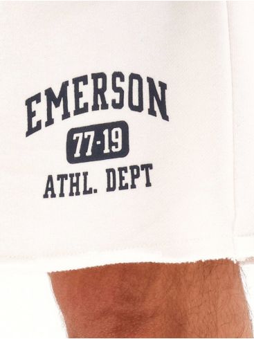 EMERSON Men's White Macho Bermuda Shorts 231.EM26.37 WHITE..
