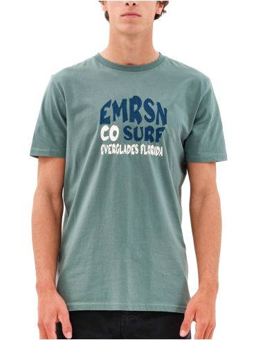 EMERSON Ανδρικό μπλουζάκι T-Shirt 231.EM33.08 Green ..