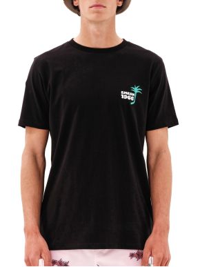 EMERSON Men's Black T-Shirt 231.EM33.36 Black ..