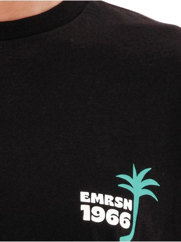 EMERSON Ανδρικό μαύρο μπλουζάκι T-Shirt 231.EM33.36 Black ..
