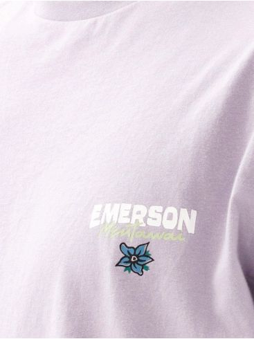 EMERSON Ανδρικό λιλά T-Shirt 231.EM33.91 LILAC ..