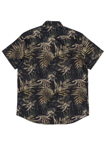 LOSAN Men's Black Short Sleeve T-Shirt LMNAP0102-24017 black