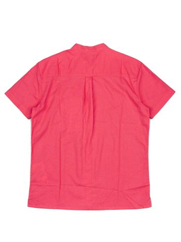 LOSAN Men's Pink Short Sleeve Shirt LMNAP0102_24005 pink