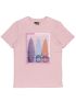 LOSAN Ανδρικό ρόζ κοντομάνικο μπλουζάκι T-Shirt LMNAP0103_24004 Pink