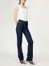 SARAH LAWRENCE Women's blue slim high waist straight pants 2-500000 Navy
