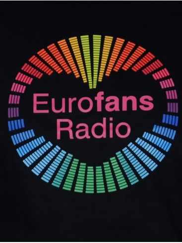 EUROFANS RADIO Official T-Shirt Μπλουζάκι