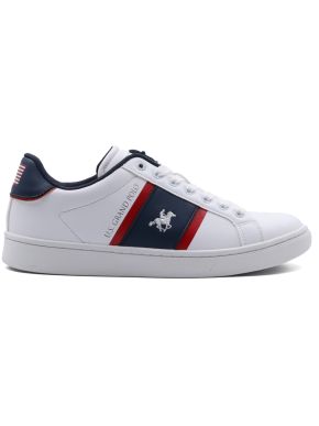 US GRAND POLO Ανδρικό λευκό παπούτσι sneakers GPM414015-1032