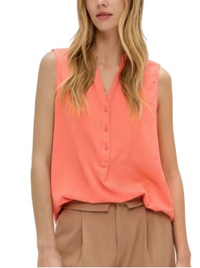 More about S.OLIVER Women's Sleeveless crêpe blouse 2141786-6103