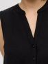 S.OLIVER Γυναικεία μαύρη κοντομάνικη μπλούζα 2141786 black