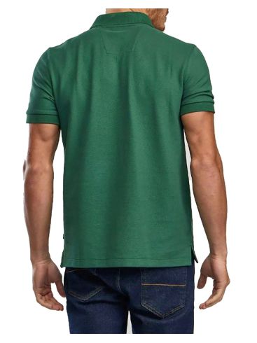 NAUTICA Ανδρικό πράσινο κοντομάνικο μπλουζάκι πόλο K17000 4rt Rich Teal