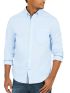 NAUTICA Men's Light Blue Long Sleeve Shirt W73000 4FX LTFRNCHBLUE Anchor