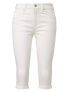 S.OLIVER Women's off-white elastic capri pants 2144124 ecru