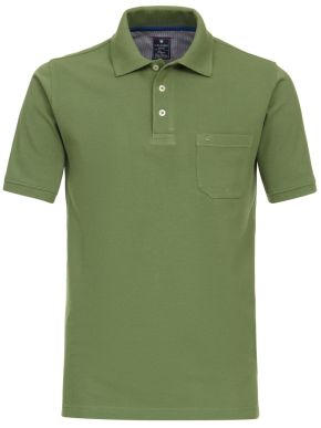 REDMOND Men's Green Pique Polo Shirt 900-612 Green