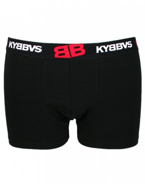 More about KYBBVS Mens elastic black boxer
